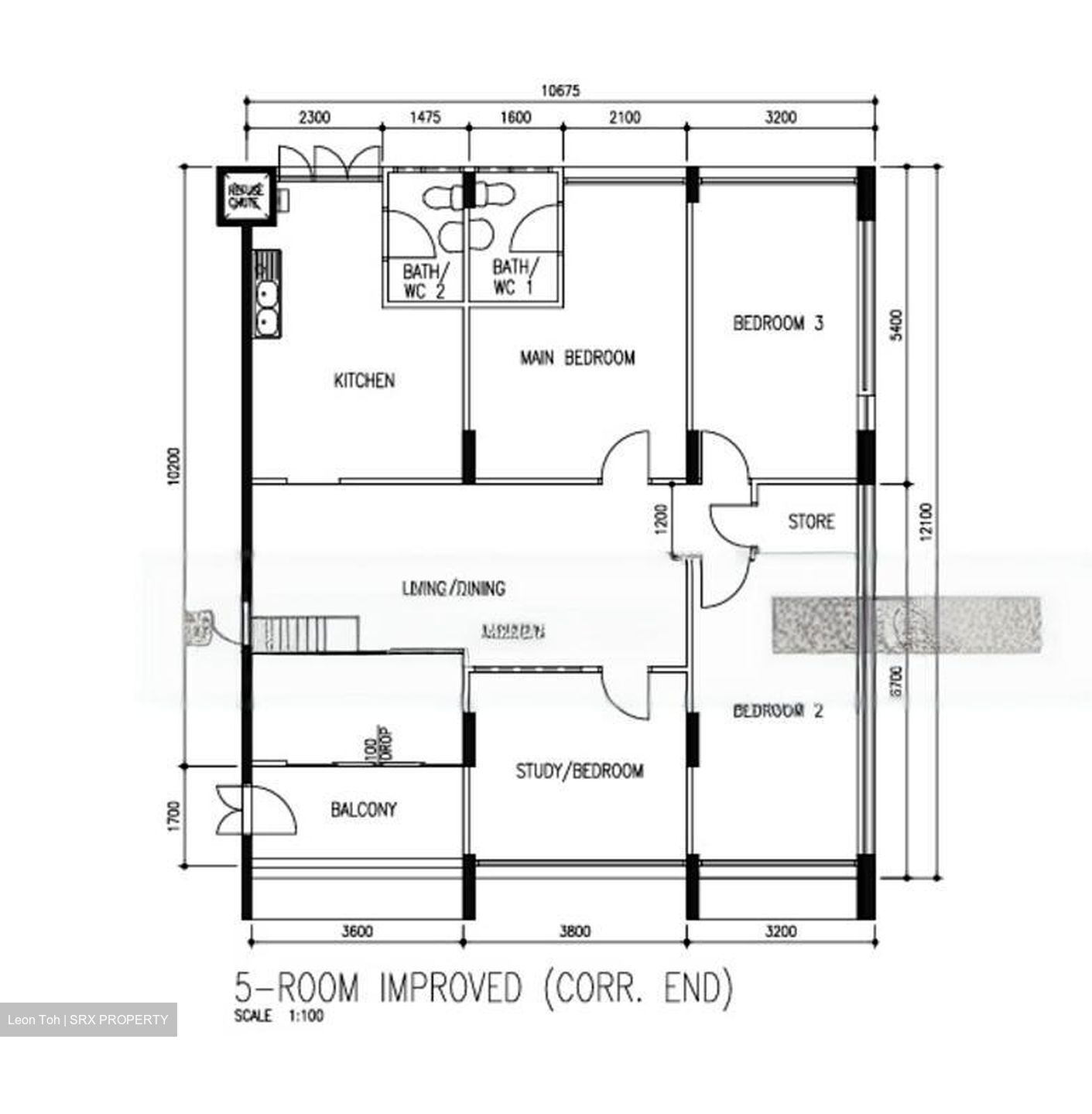 Blk 346 Yishun Avenue 11 (Yishun), HDB 5 Rooms #484952011